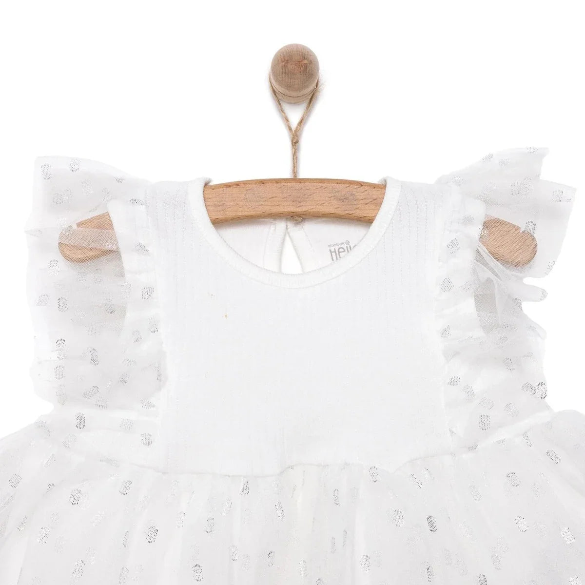 HelloBaby Newborn Girl Special Day Clothing - Ecru