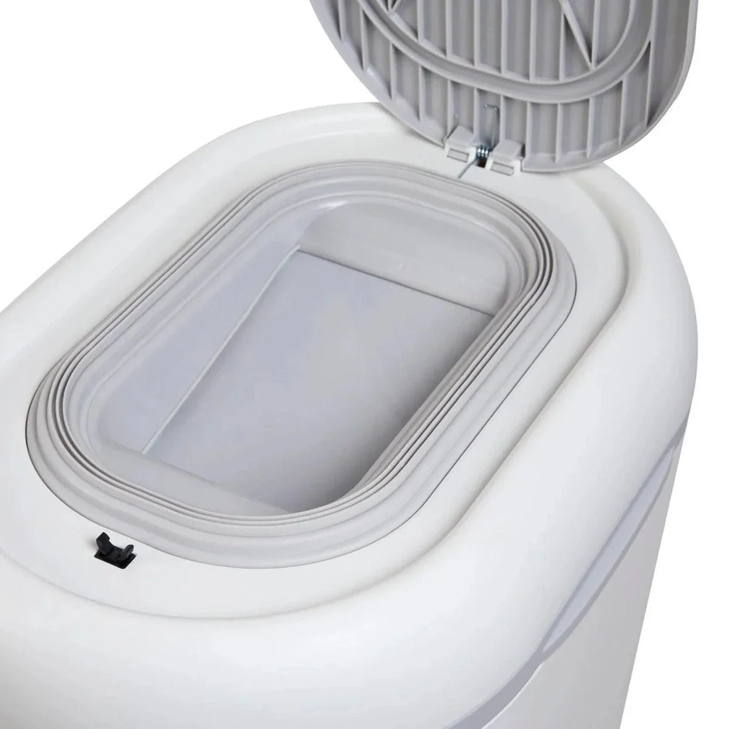 Shnuggle Eco-Touch Nappy Bin - White
