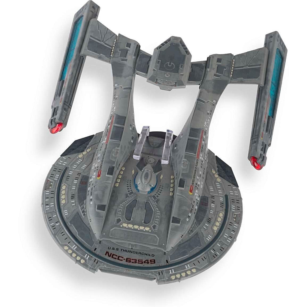 #12 U.S.S. Thunderchild NCC-63549 (Akira-class) XL EDITION Model Die Cast Ship (Eaglemoss / Star Trek)