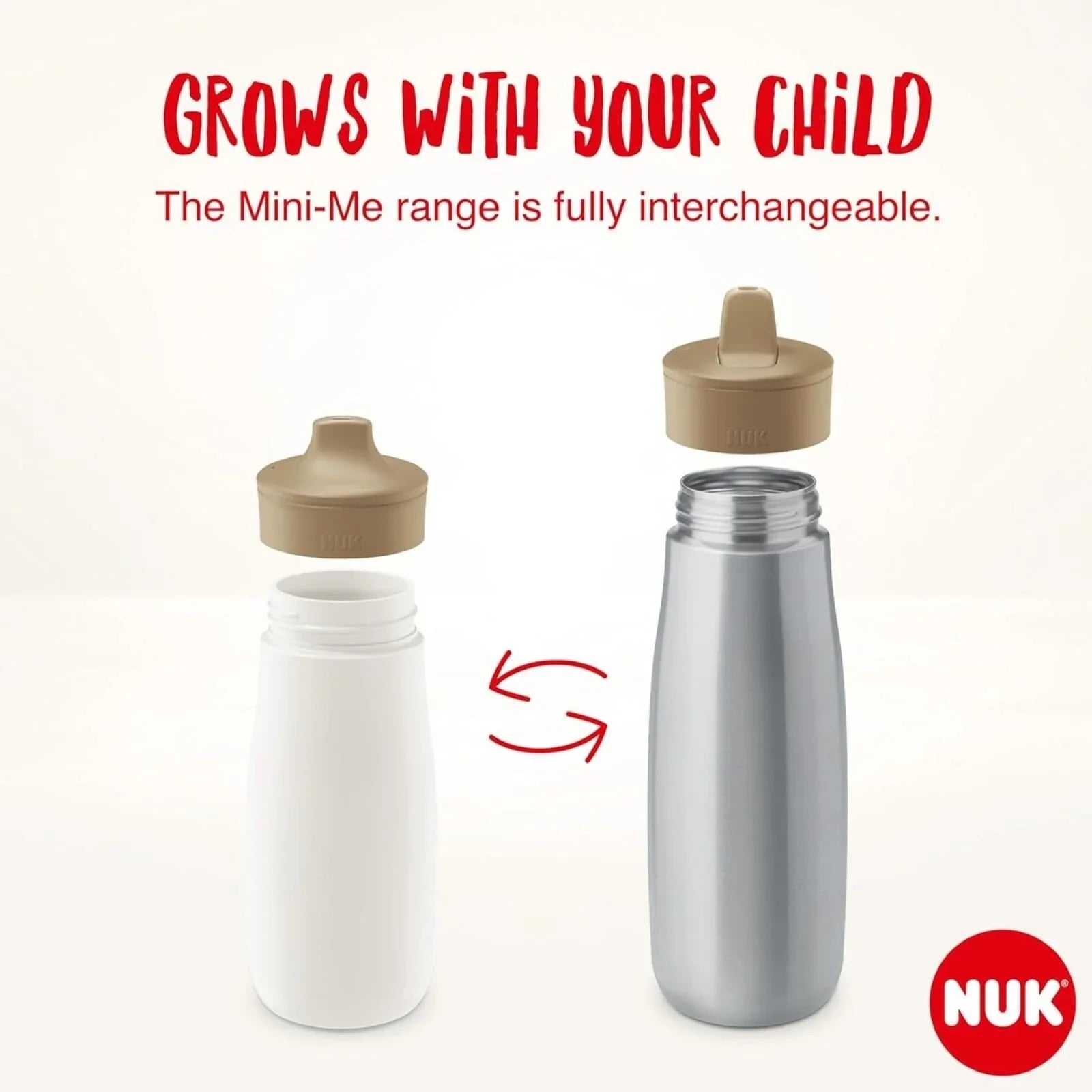 NUK Mini-Mee Flip Cup with 2-in-1 Cup 12+ months 450ml - Mint