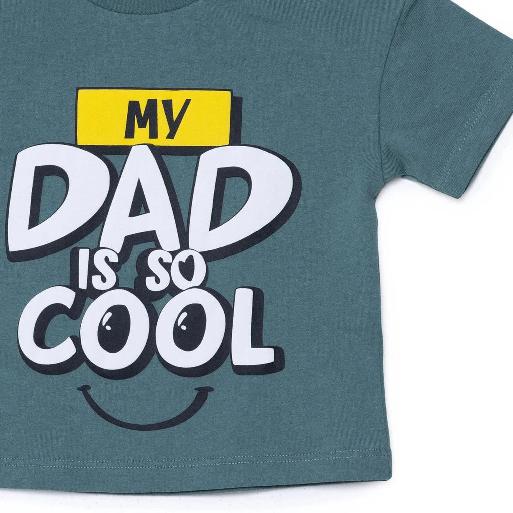 HelloBaby Boys T-shirt Slogan Print - Green
