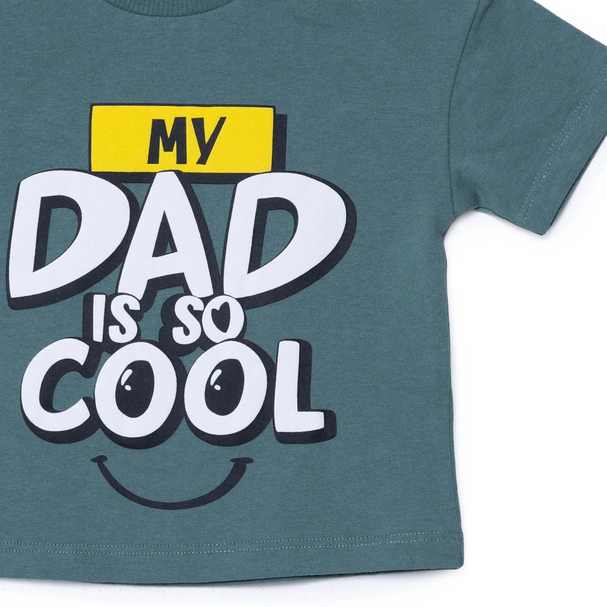 HelloBaby Boys T-shirt Slogan Print - Green