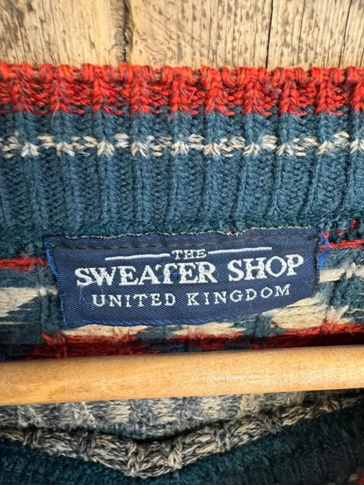 Rare Original 1990s The Sweater Shop jumper sweater men’s large , women’s 14/16