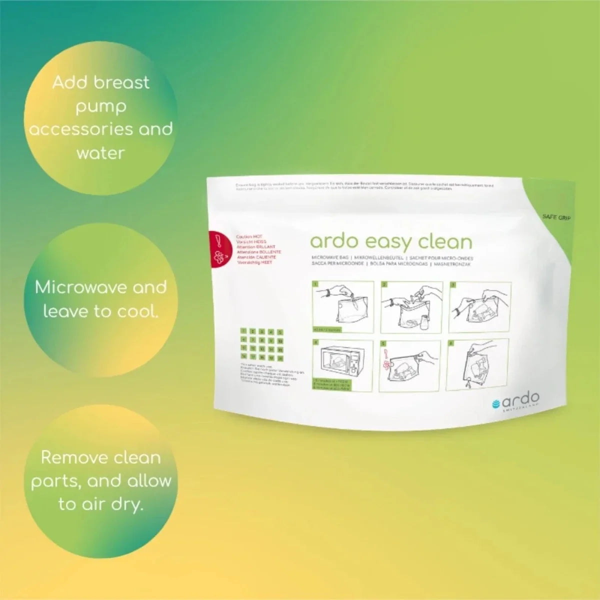 Ardo Easy Clean Microwave Bags