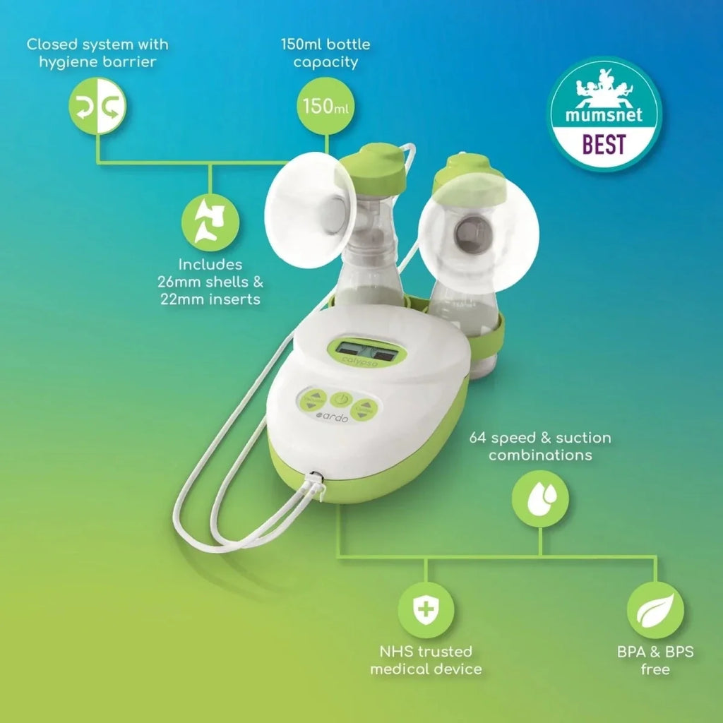 Ardo Double Manual Breast Pump Set for Calypso & Carum