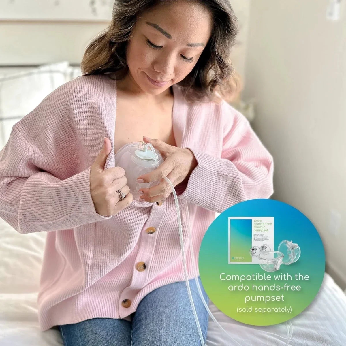 Ardo Double Manual Breast Pump Set for Calypso & Carum
