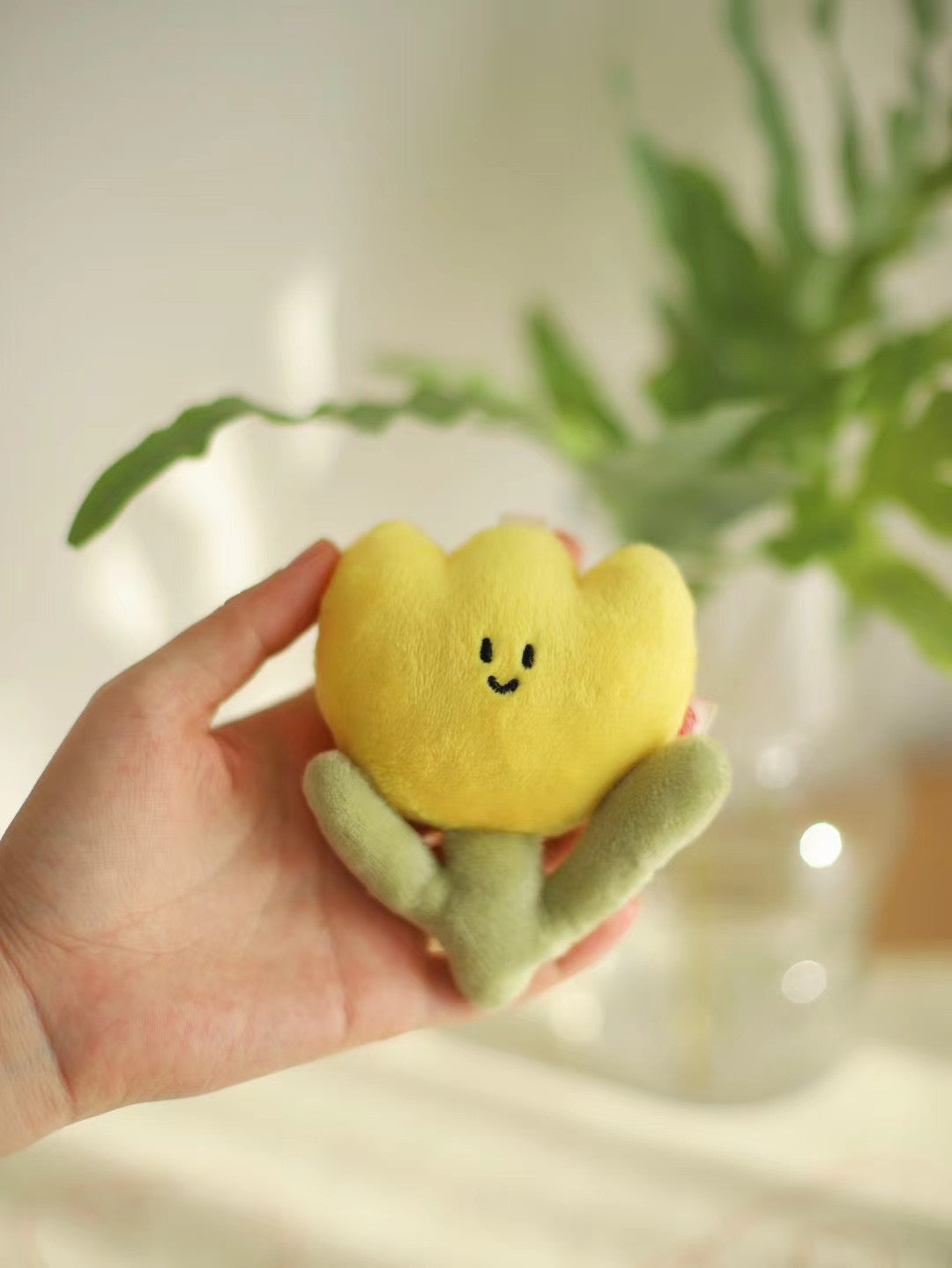 LuLuFun Studio | Plush Tulip Flower Bag Charm - Kawaii Keychain