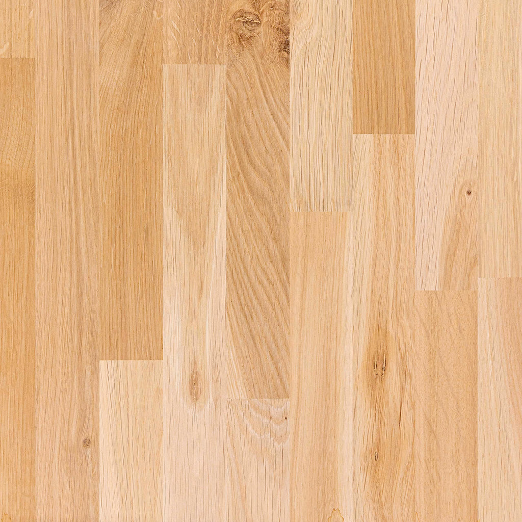 domli Solid Wood Premium Oak Table Top | 1200m x 600mm x 27mm | Top Grade European Wooden Large Square Kitchen Dining Tabletop Worktop Desktop