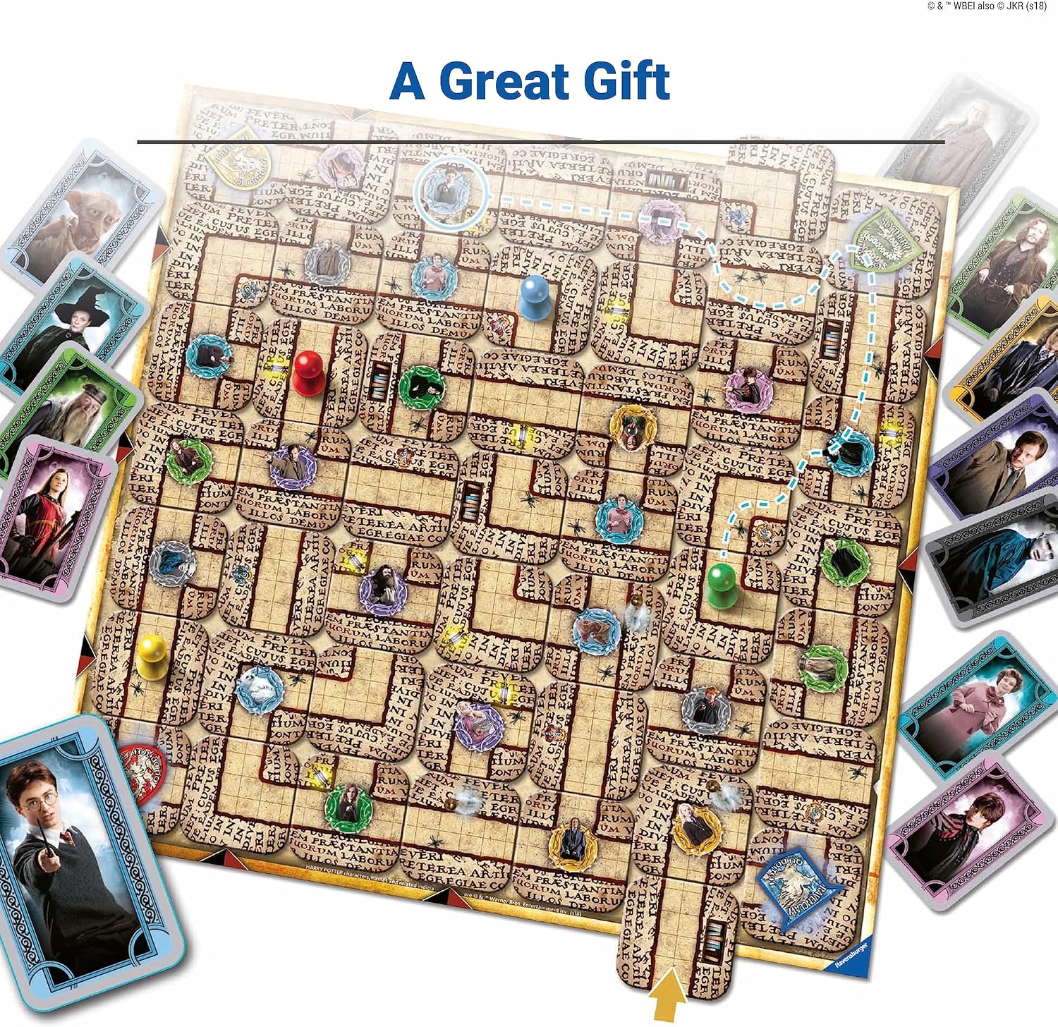 Ravensburger Harry Potter Labyrinth Board Game - Family Strategy Game