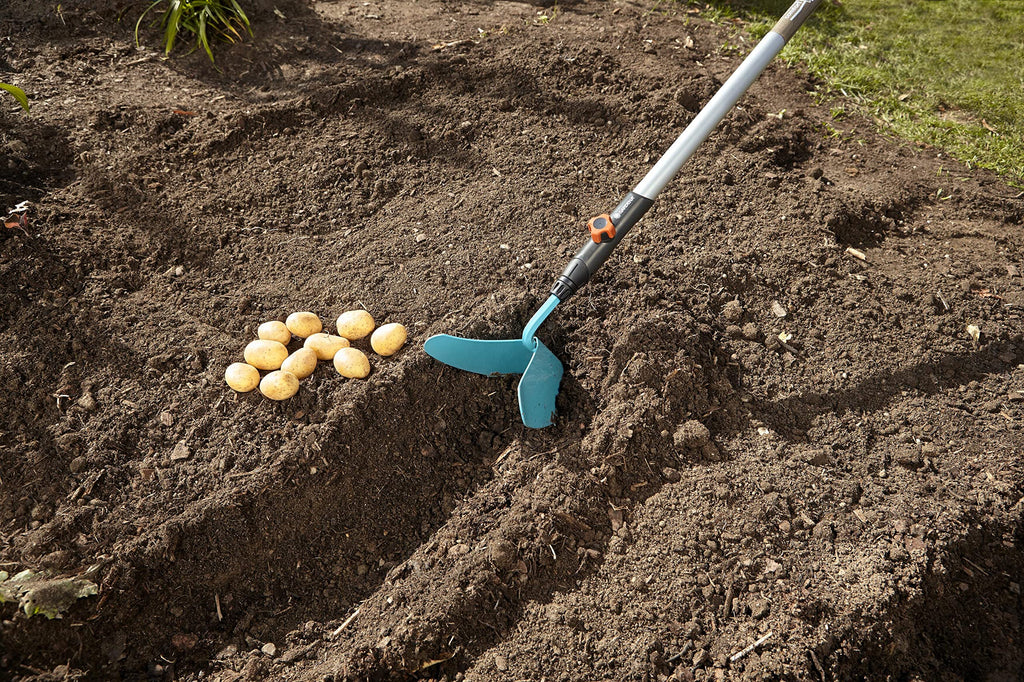 GARDENA Combisystem Ridge Plow – 16 cm Steel Coulter for Potatoes