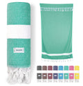 jazzylab ELMAS Peshtemal Hammam Towel | 100% Cotton with Classic Diamond Pattern | Lightweight, Quick-Dry & Compact | Turkish Spa & Travel Towel