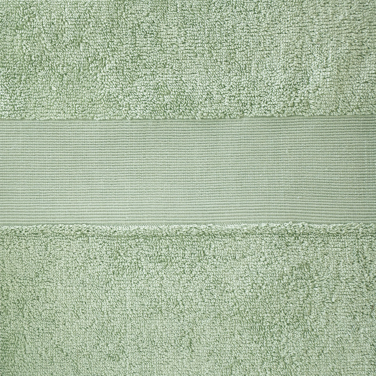 Catherine Lansfield Bathroom Anti-Bacterial Cotton Bath Sheet Pair Sage