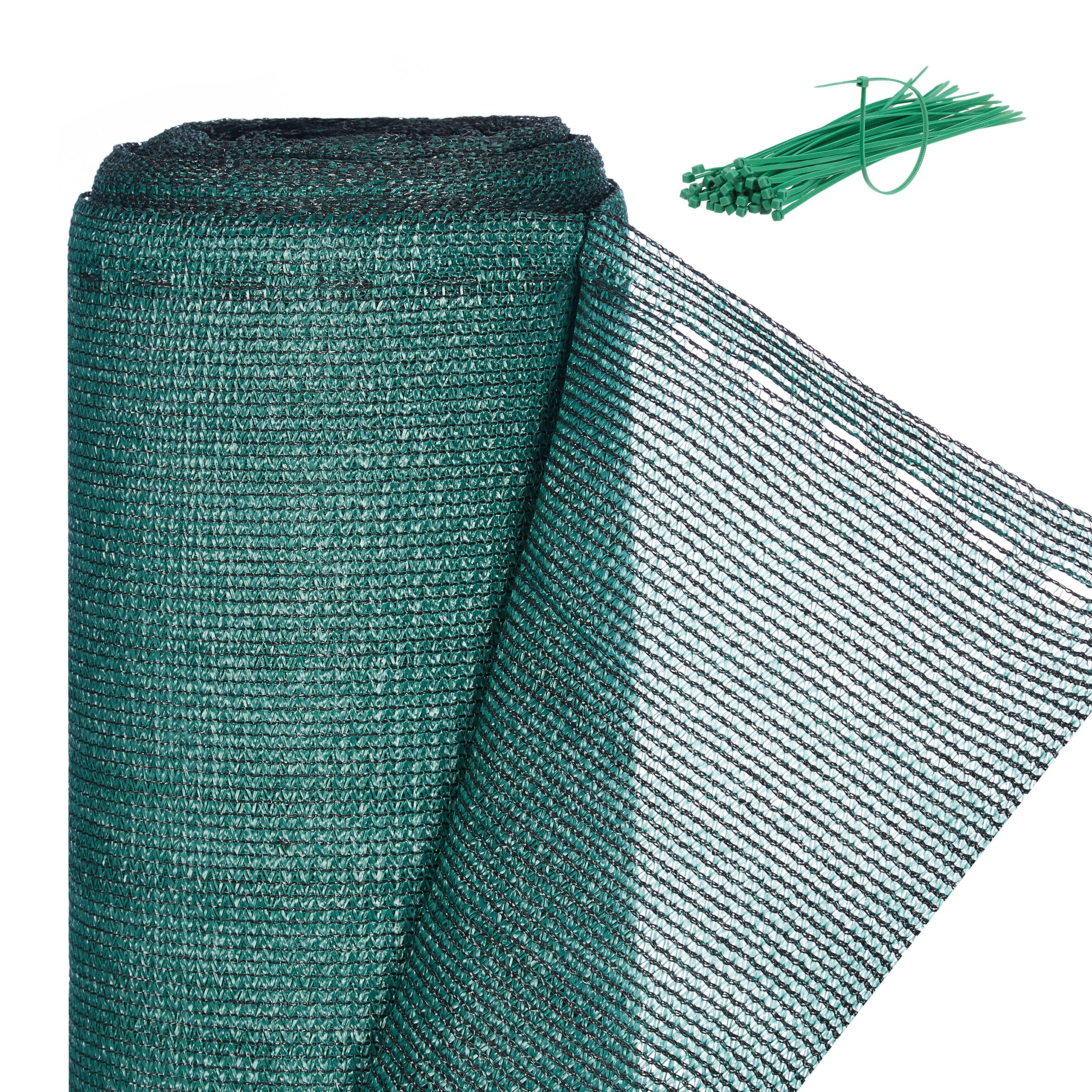 Relaxdays Green HDPE Fence Netting – UV-Resistant Privacy Shield, 1x15m