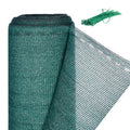 Relaxdays Green HDPE Fence Netting | 1x10m UV-Resistant Privacy Shield