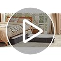 Lifewit 95L Under Bed Storage Boxes | 6 Pack Grey Fabric Organisers