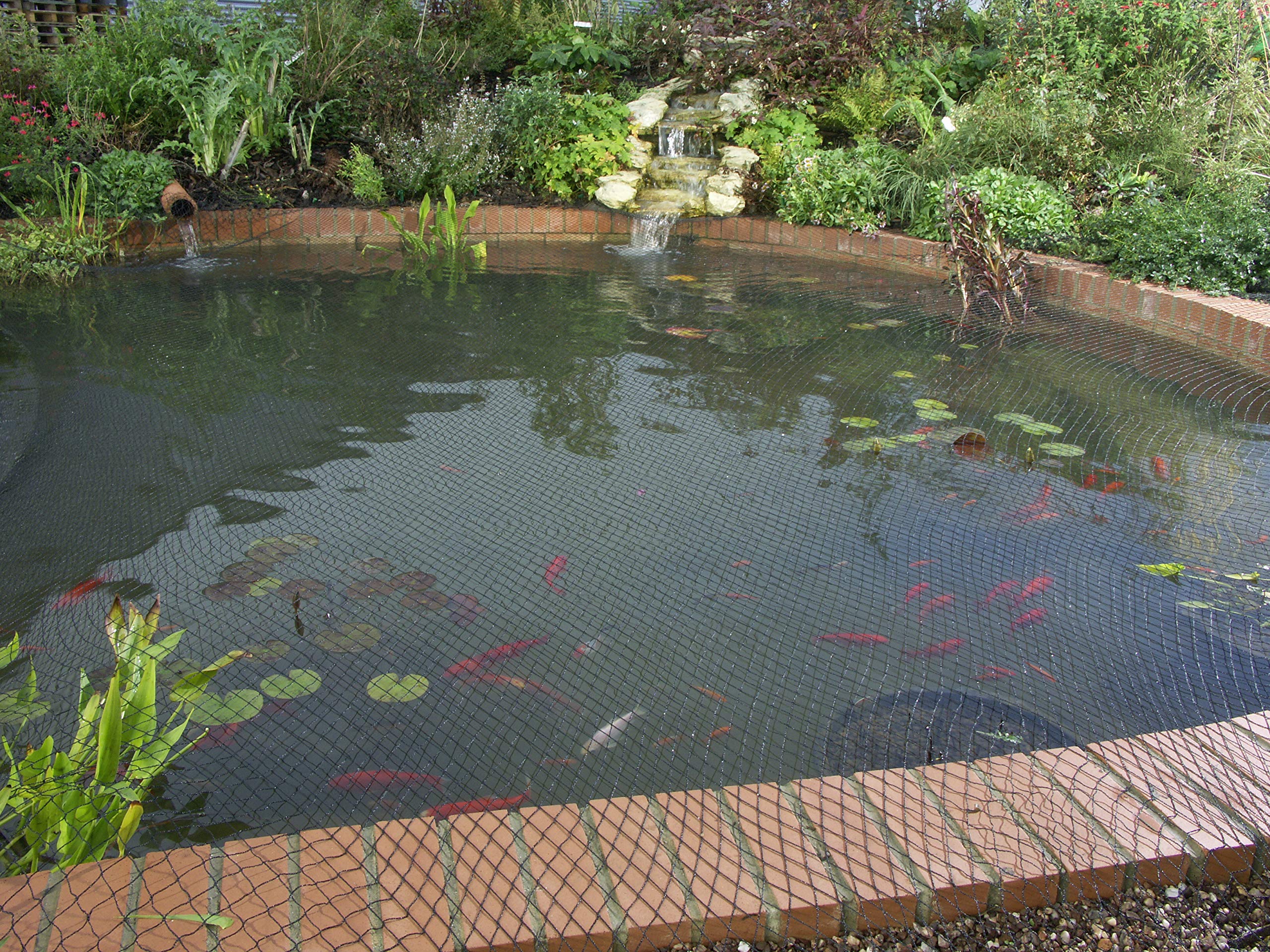 Blagdon Clearview Pond Cover Netting - Black Double Weave - 6m x 5m