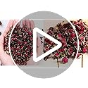 TooGet Dried Golden-rim Rose Buds - Culinary Grade Herbal Tea - 4 OZ