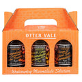 Otter Vale Boozy Marmalade Gift Pack – 3 x 300g Jars of Devon Preserves