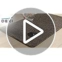 DEXI Dirt Trapper Indoor Door Mat – Absorbent Non-Slip Rug, 60x90cm