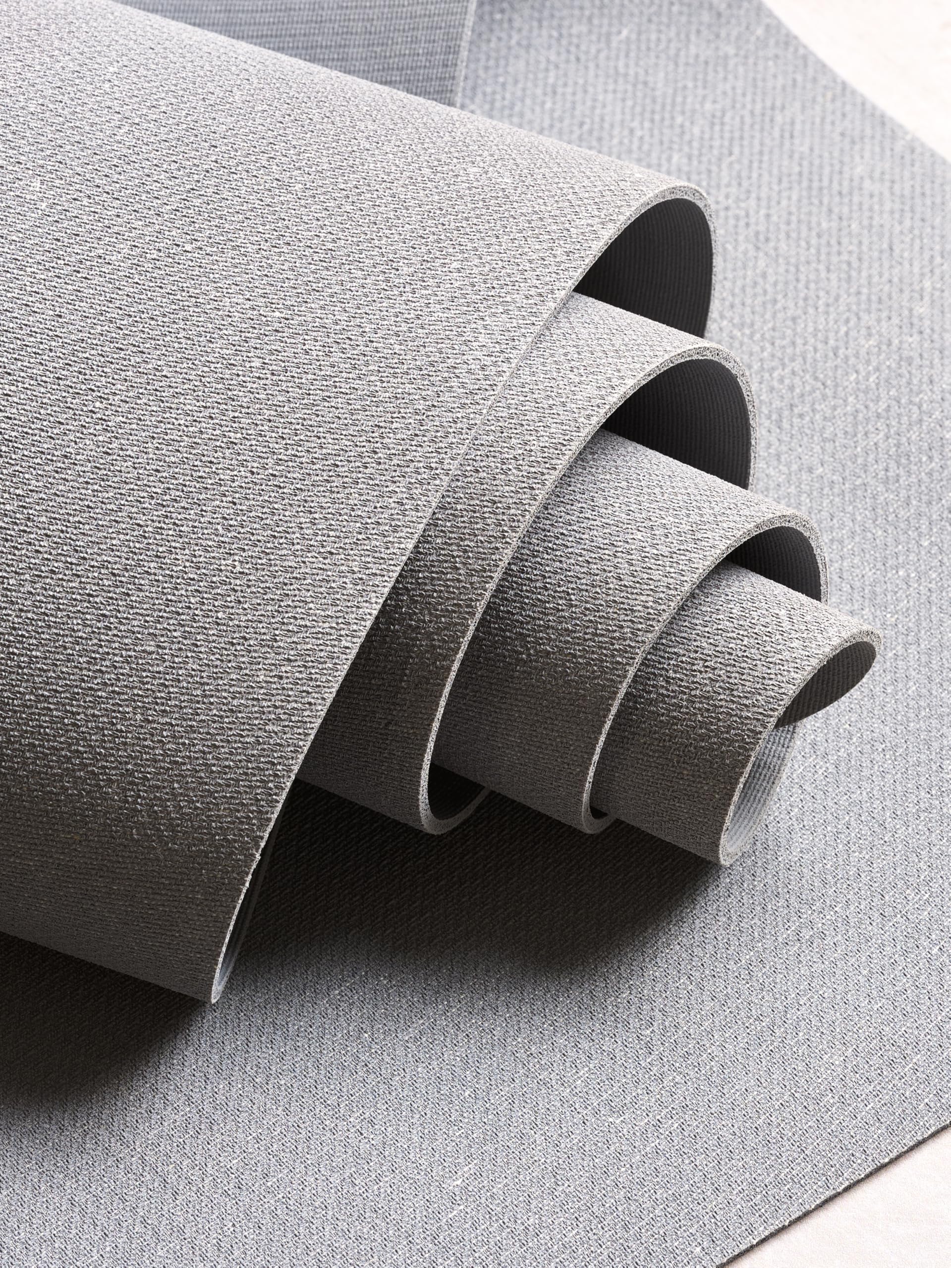 Yogamatters Eco Rise 3mm Natural Tree Rubber Non-Slip Yoga Mat - Grey Ice