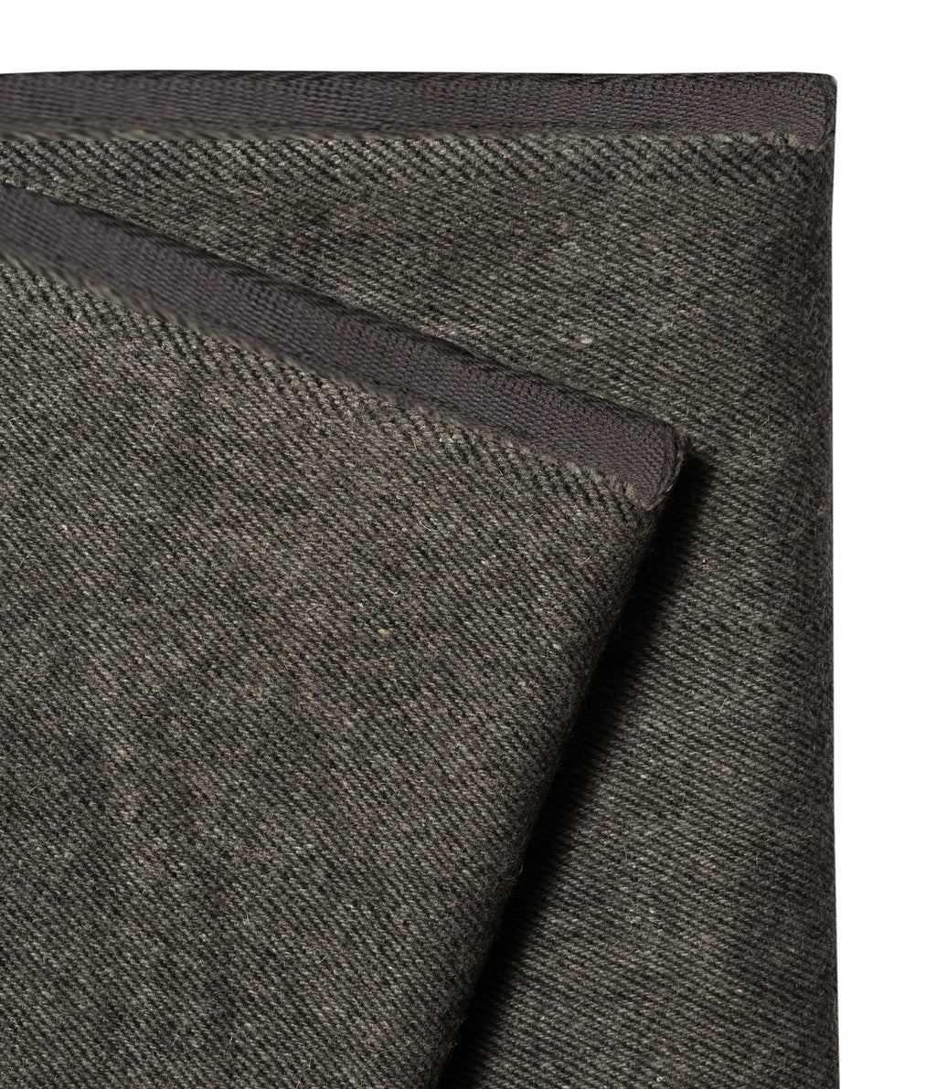 Manduka Recycled Wool Yoga Blanket – Soft Sustainable Prop, Sediment