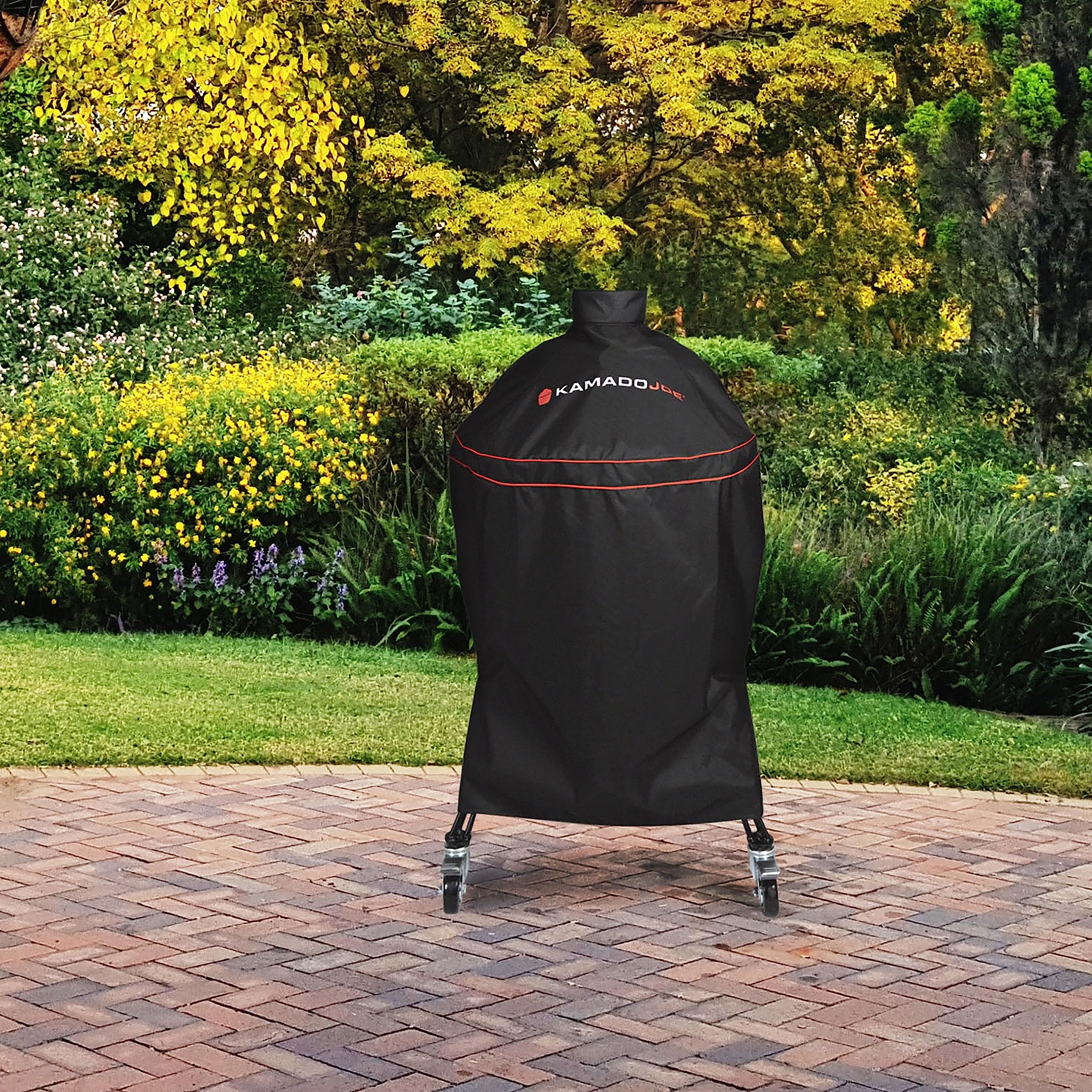 Kamado Joe Big Joe Grill Cover – Weatherproof Black Protective Cover
