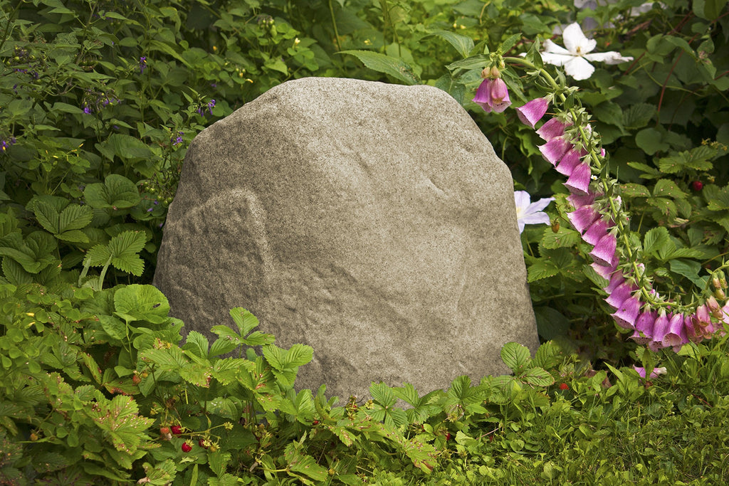 Emsco Group Medium Landscape Rock – Resin Utility Cover in Sandstone
