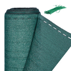 Relaxdays Green Privacy Fence Netting | UV-Resistant HDPE Net, 1.2 x 10m