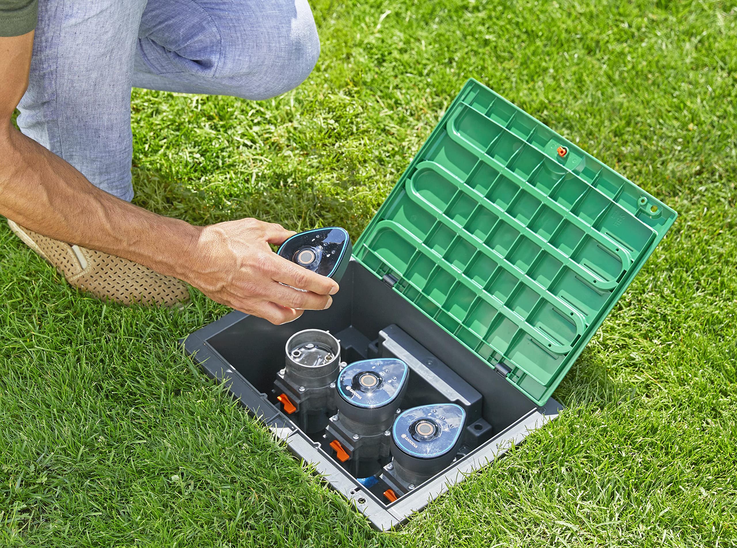 Gardena 1" Watering Valve – Automatic Irrigation Control System