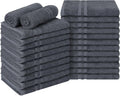 Utopia Towels Bleach Proof Cotton Salon Towels - 24 Pack, Dark Grey