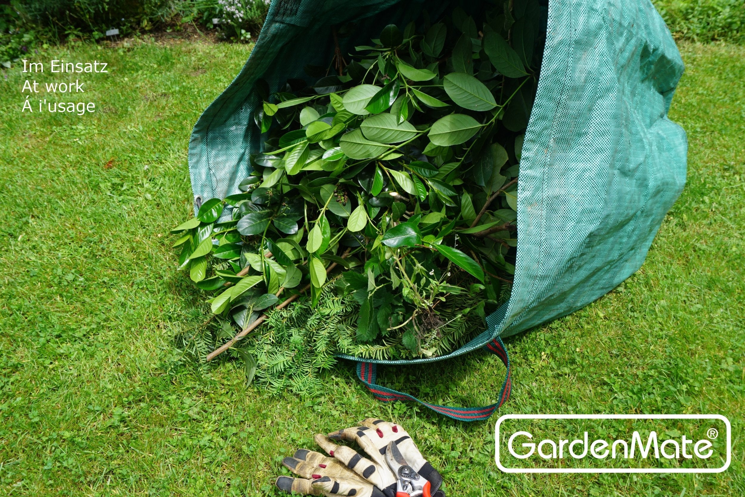 GardenMate 5-Pack Extra Large 500L Heavy Duty Garden Waste Bags