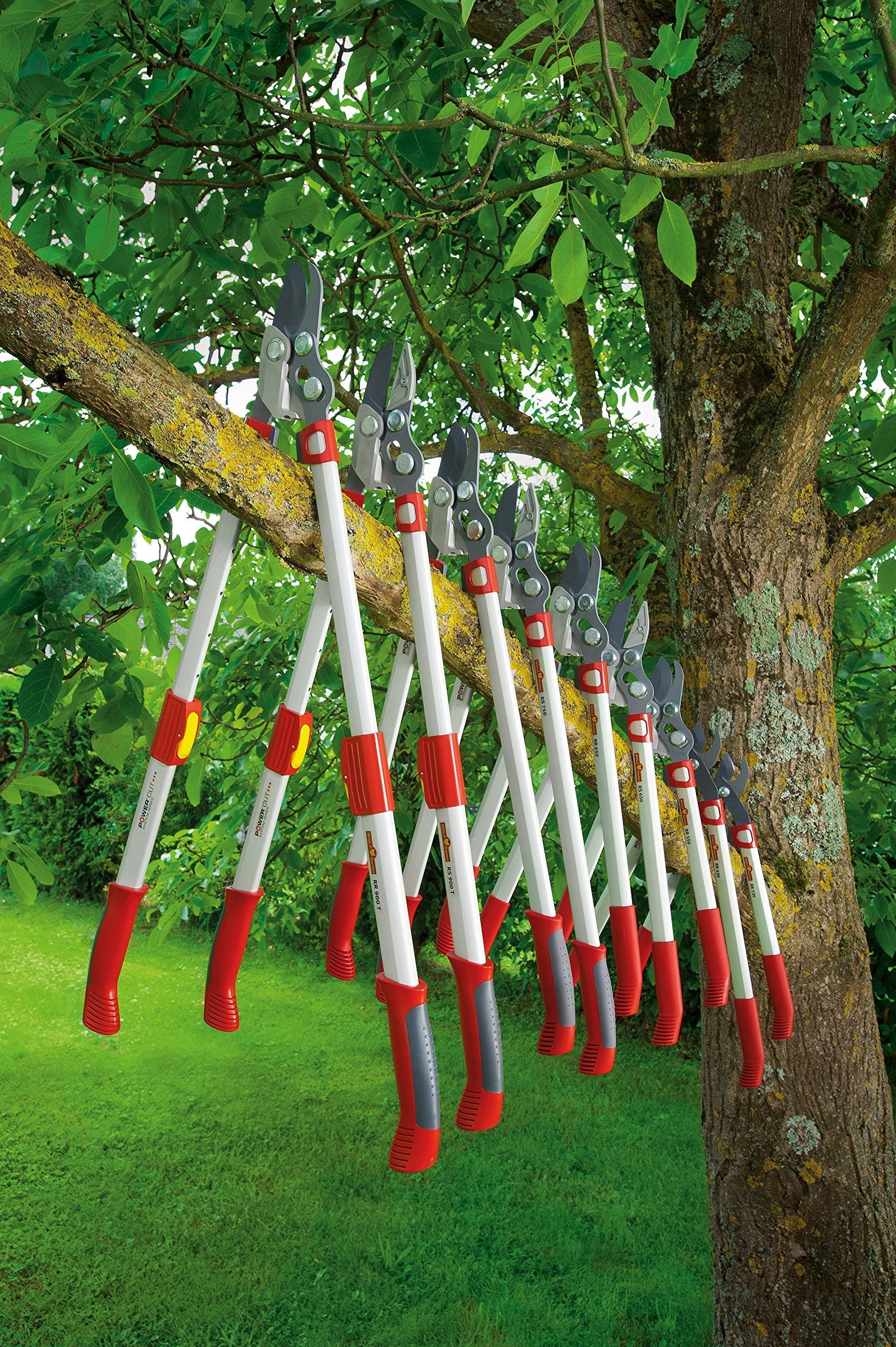 Wolf-Garten RS750 Power Cut Anvil Loppers – 45mm Heavy Duty Pruners