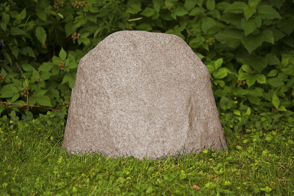 Emsco Group Medium Landscape Rock – Resin Utility Cover in Sandstone