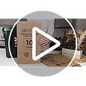 A&M Natural Living 10L Paper Food Waste Caddy Liners - 150 Compostable Bags