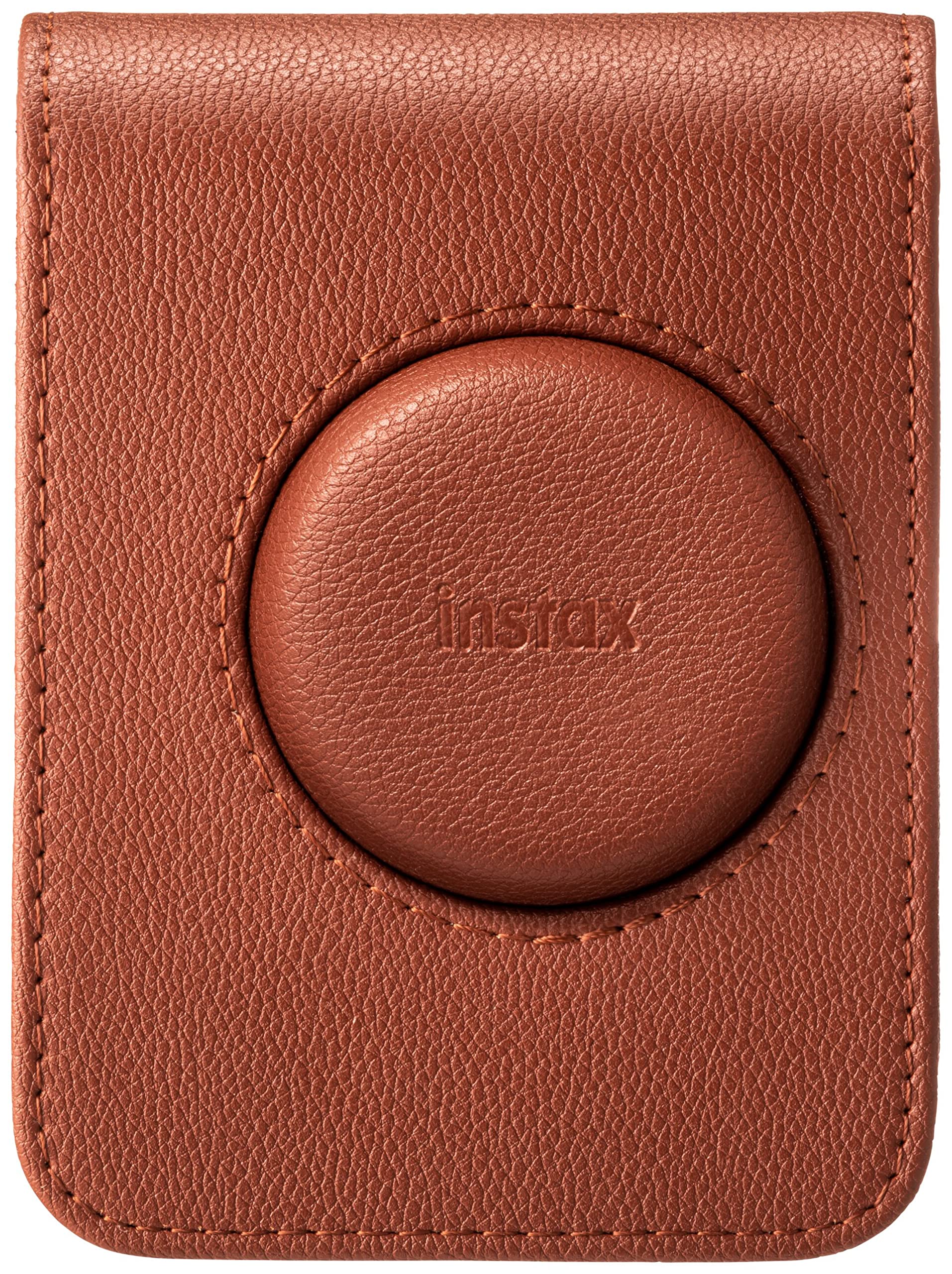 Jolof Store Instax Mini EVO Camera Case – Brown Leather Protection