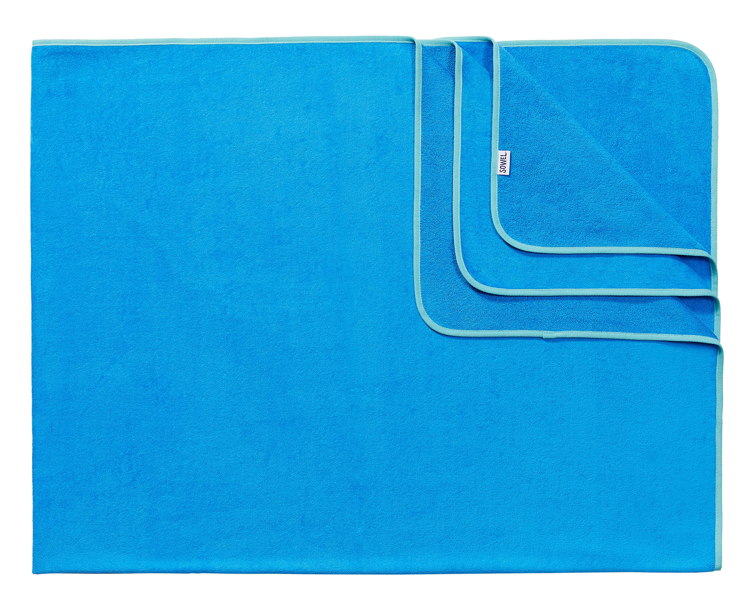 Sowel XXL Extra Large Beach Towel | 100% Organic Cotton Bath Sheet