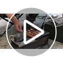 Sho's B-6 Kun Japanese Compact Charcoal Grill – Foldable Hibachi Sake Set
