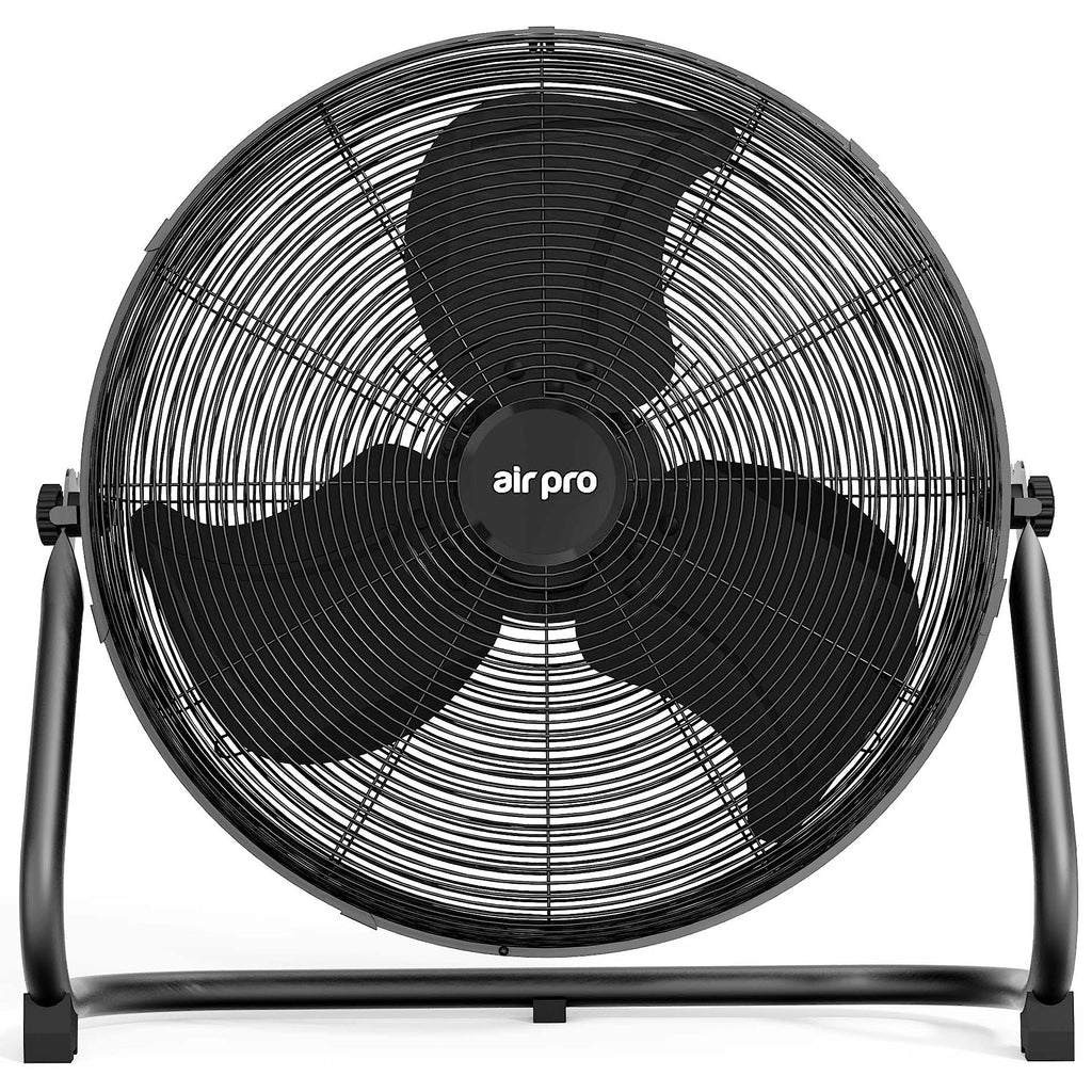 Air Pro 20" Floor Fan – 3-Speed High Velocity Metal Cooling Fan