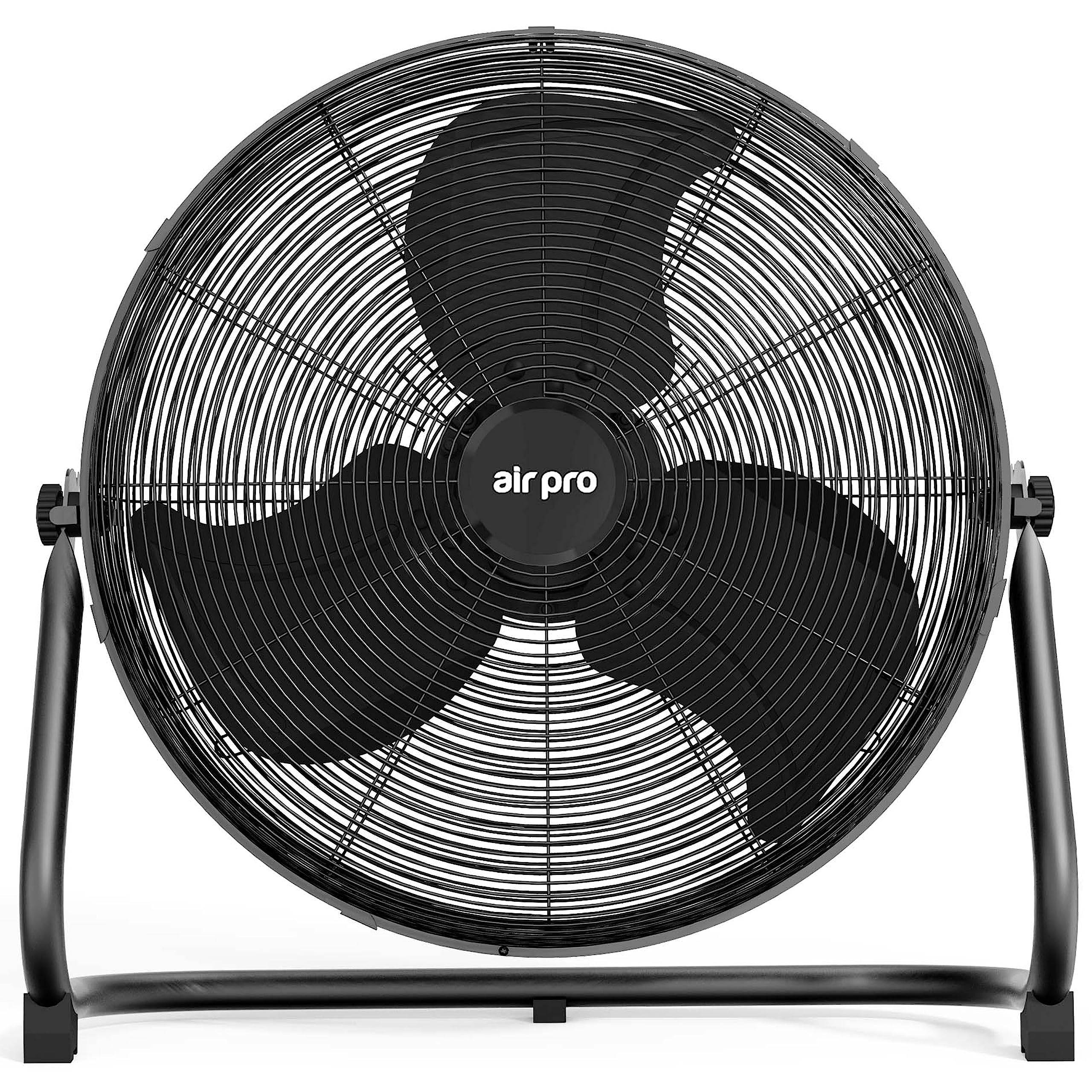 Air Pro 20" Floor Fan – 3-Speed High Velocity Metal Cooling Fan