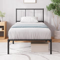 ZINUS Justin Single Metal Bed Frame | 35cm Platform Steel Slat Support