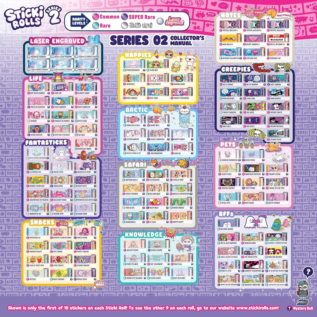 Snaps Sticki Rolls Sticki Station S2 – DIY Kawaii Sticker Jewelry Kit