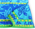Blue Turtle Beach Towel – Large Cotton Sun Lounger Towel
