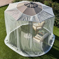 Jolof Store Patio Umbrella Mosquito Net – 7.5-8.5 FT Heavy Duty Mesh