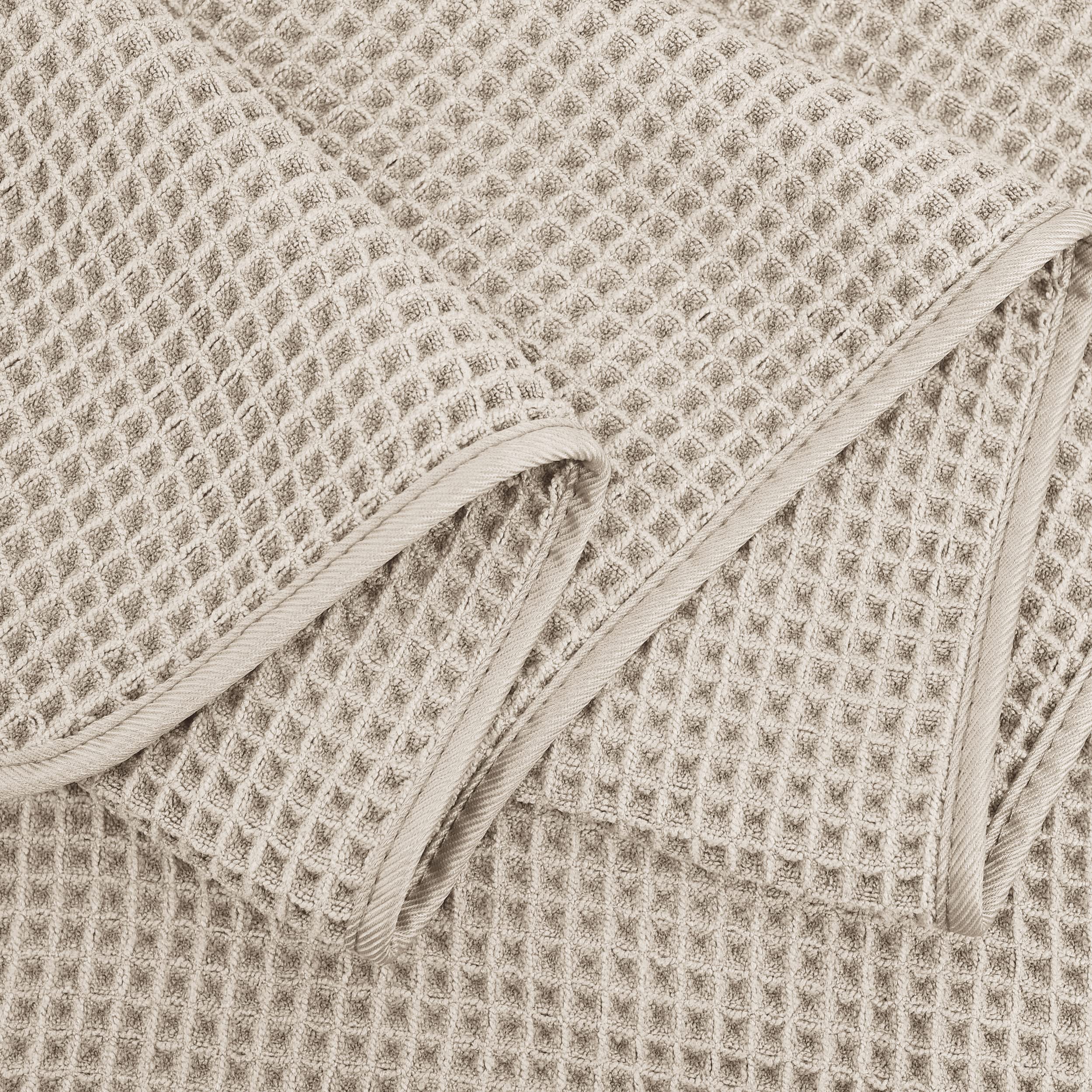 Polyte Microfibre Bath Sheets – Quick Dry Waffle Weave Towels, Set of 2