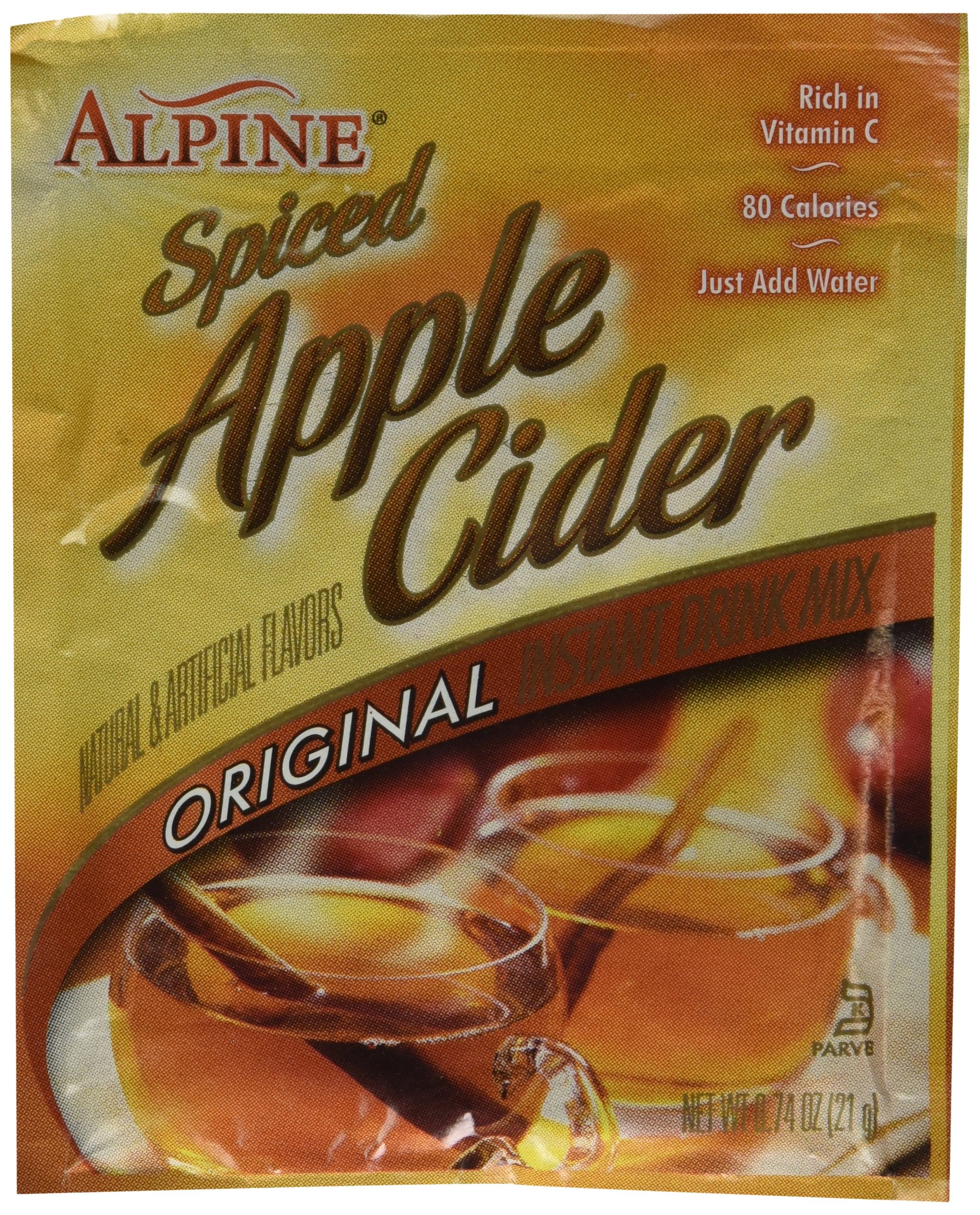 Alpine Spiced Cider Apple Drink Mix – 60 Packets of 0.74-Ounce