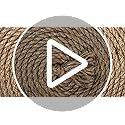 Aoneky Natural Jute Rope – 22mm Heavy Duty 4-Strand Twisted Hemp Rope