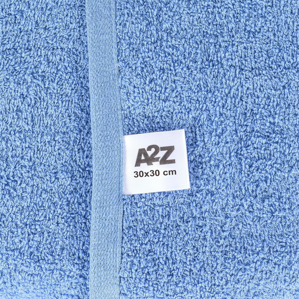 A2Z Luxurious 100% Cotton Black Face Towel 500 GSM 30x30 cm - image 4