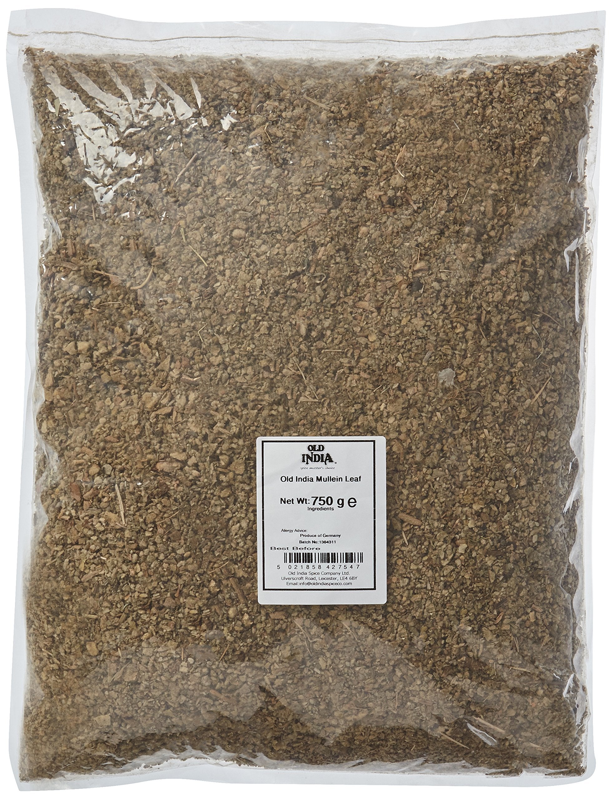 Old India Mullein Leaf – 750g Bulk Dried Herbal Tea for Natural Wellness