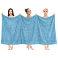 Oversized Bath Sheet | 100% Ring Spun Cotton - 40x80 Sky Blue