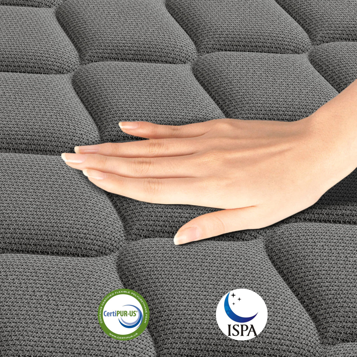 DAJIYUHC Double Mattress 4FT6,10 In Hybrid Mattress, Medium firm135*190cm - image 5